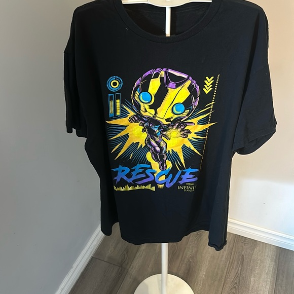 Funko Pop! Iron Man Rescue Tee XL - Exclusive T-Shirt Armor Marvel Infinity Saga - Picture 1 of 4